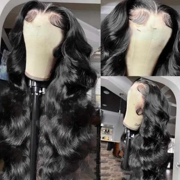 13x6 HD Lace Front Human Hair Wigs Pre Plucked Glueless Wig 180% Density - Image 6